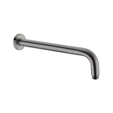 Nero Round Shower Arm - Gunmetal Grey