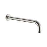 Nero Round Shower Arm - Brushed Nickel