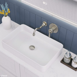 Eleanor Wall Basin/Bath Fienza Mixer Set - Brushed Nickel