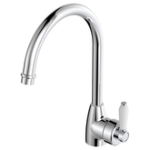 Eleanor Gooseneck Kitchen Sink Fienza Mixer- Chrome