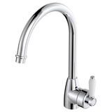 Eleanor Gooseneck Kitchen Sink Fienza Mixer- Chrome