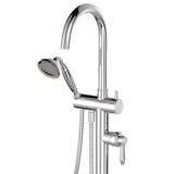 Eleanor Floor Fienza Mixer & Shower - Chrome