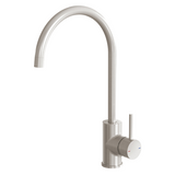 Pina Sink Phoenix Mixer 200mm Gooseneck - Brushed Nickel
