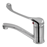 Stella Care Swivel Basin Mixer With Rubber Lined Flexi-Hose(Fienza P#:211104D)