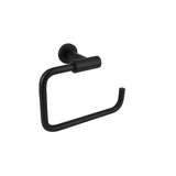 Axus Streamline Towel Ring - Matt Black