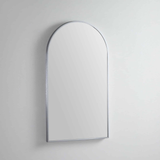 Modern Arch Remer Mirror 510 x 910 - Brushed Nickel