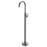 Fienza Empire Slim Floor Mounted Basin/Bath Mixer - Gunmetal Lf