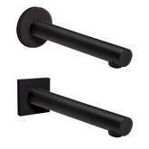 Fienza Hustle Bath Outlet 180Mm: Matt Black(Fienza P#:225115B)