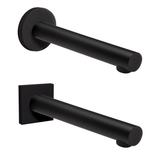 Fienza Hustle Bath Outlet 180Mm: Matt Black(Fienza P#:225115B)