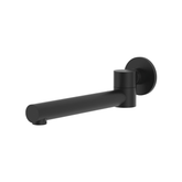 Fienza Hustle Swivel Bath Outlet 244Mm - Matt Black 225116B