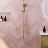 Kaya Wall Fienza Mixer Urban Brass Small Round Urban Brass Plate