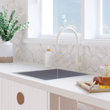 Fienza Kaya Ambience Sink Mixer  - Gloss Warm White Finish