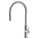 Fienza Kaya Pull Out Sink Mixer Tap - Brushed Nickel