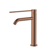 Fienza Kaya Care Medium Basin Mixer - Brushed Copper Lf Sus304