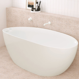 Kaya Wall Fienza Basin/ Bath 180mm Outlet - Matte White
