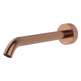 Fienza Kaya Wall Basin/Bath 220Mm Outlet Round Plate - Brushed Copper Lf Sus304