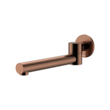 Fienza Kaya Swivel Wall Basin/Bath 230Mm Outlet Sus304 Lf - Brushed Copper