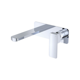 Fienza Tono Wall Mixer Set Dress Kit Lg Rectangular Plate 200Mm - Chrome Lf Sus304