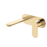 Empire Slim Basin/Bath Wall Fienza Mixer Set Oval Plate 160mm - Urban Brass Lf