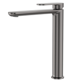 Fienza Empire Slim Tall Basin Mixer Cold Start - Gunmetal Lf
