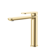 Fienza Empire Slim Medium Basin Mixer Cold Start - Urban Brass Lf