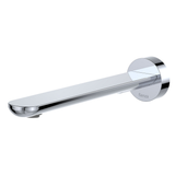 Fienza Empire Slim Wall Basin/Bath Outlet 220mm Round Plate - Chrome Lf