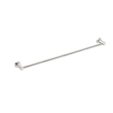 Nero Mecca Single Towel Rail 800Mm - Brushed Nickel