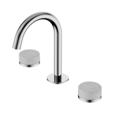 Nero Serenity Basin Set Arc Spout Chrome - Carrara Handle