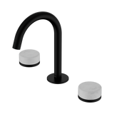 Nero Serenity Basin Set Arc Spout Matte Black - Carrara Handle