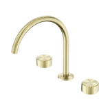 Nero Serenity Bath/Kitchen Set Arc Spout Brushed Gold - Metal Handle