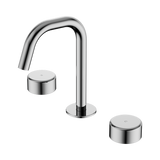 Nero Serenity Basin Set Edge Spout Chrome - Metal Handle