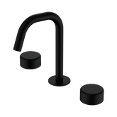 Nero Serenity Basin Set Edge Spout Matte Black - Metal Handle
