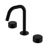 Nero Serenity Basin Set Edge Spout Matte Black - Metal Handle