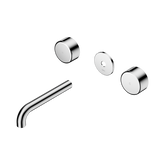 Nero Serenity Wall Basin Set 160Mm Spout Chrome - Metal Handle Trim Kit Only