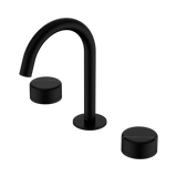 Nero Serenity Basin Set Arc Spout Matte Black - Marquina Black Handle