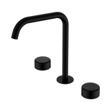 Nero Serenity Bath/Kitchen Set Edge Spout Matte Black - Marquina Black Handle