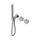 Nero Serenity Progressive Shower System Chrome - Carrara Handle & Slim Shower