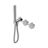 Nero Serenity Progressive Shower System Chrome - Carrara Handle & Slim Shower