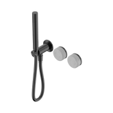 Nero Serenity Progressive Shower System Gunmetal - Carrara Handle & Slim Shower