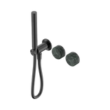 Nero Serenity Progressive Shower System Gunmetal - Verde Alpi Handle & Slim Shower