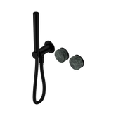 Nero Serenity Progressive Shower System Matte Black - Verde Alpi Handle & Slim Shower