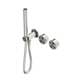 Nero Serenity Progressive Shower System Brushed Nickel - Metal Handle & Slim Shower