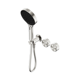 Nero Serenity Progressive Shower System Brushed Nickel - Metal Handle & Serenity Hand Shower