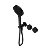 Nero Serenity Progressive Shower System Matte Black - Metal Handle & Serenity Hand Shower