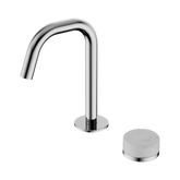 Nero Serenity Progressive Basin Mixer Edge Spout Chrome - Carrara Handle