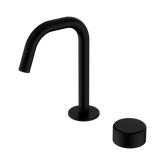 Nero Serenity Progressive Basin Mixer Edge Spout Matte Black - Metal Handle