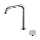 Nero Serenity Progressive Bath/Kitchen Mixer Edge Spout Chrome - Carrara Handle