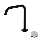 Nero Serenity Progressive Bath/Kitchen Mixer Edge Spout Matte Black - Carrara Handle