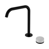 Nero Serenity Progressive Bath/Kitchen Mixer Edge Spout Matte Black - Carrara Handle