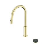 Nero Serenity Progressive Pull Out Kitchen Set - Verde Alpi Handle Brushed Gold